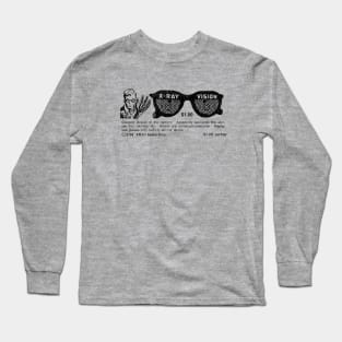 X-Ray Specs Comic Ad Long Sleeve T-Shirt